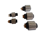 ACE0901-1 M12 metal waterproof screw plug/industry waterproof connector