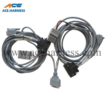 ACE0301-47 Industrial cable assembly with HPCN 50P connector