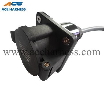 ACE0701-4 AC electric vehicle charging Socket/ Plug/ Connector